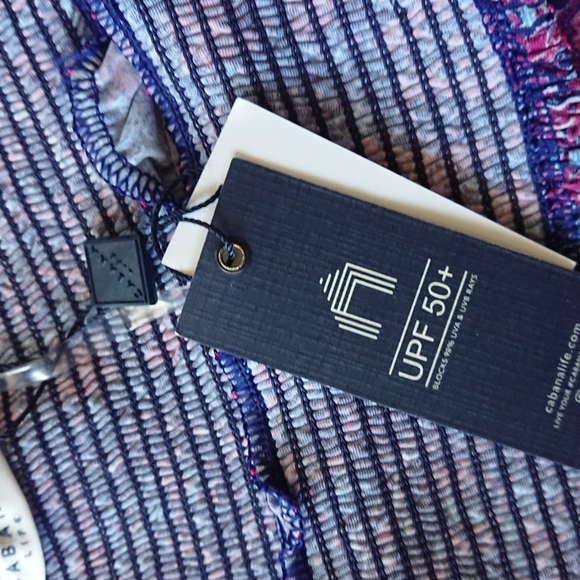 Cabana Life Carolina Off-The-Shoulder dress Elegant Purple Dress size M - Picture 4 of 13